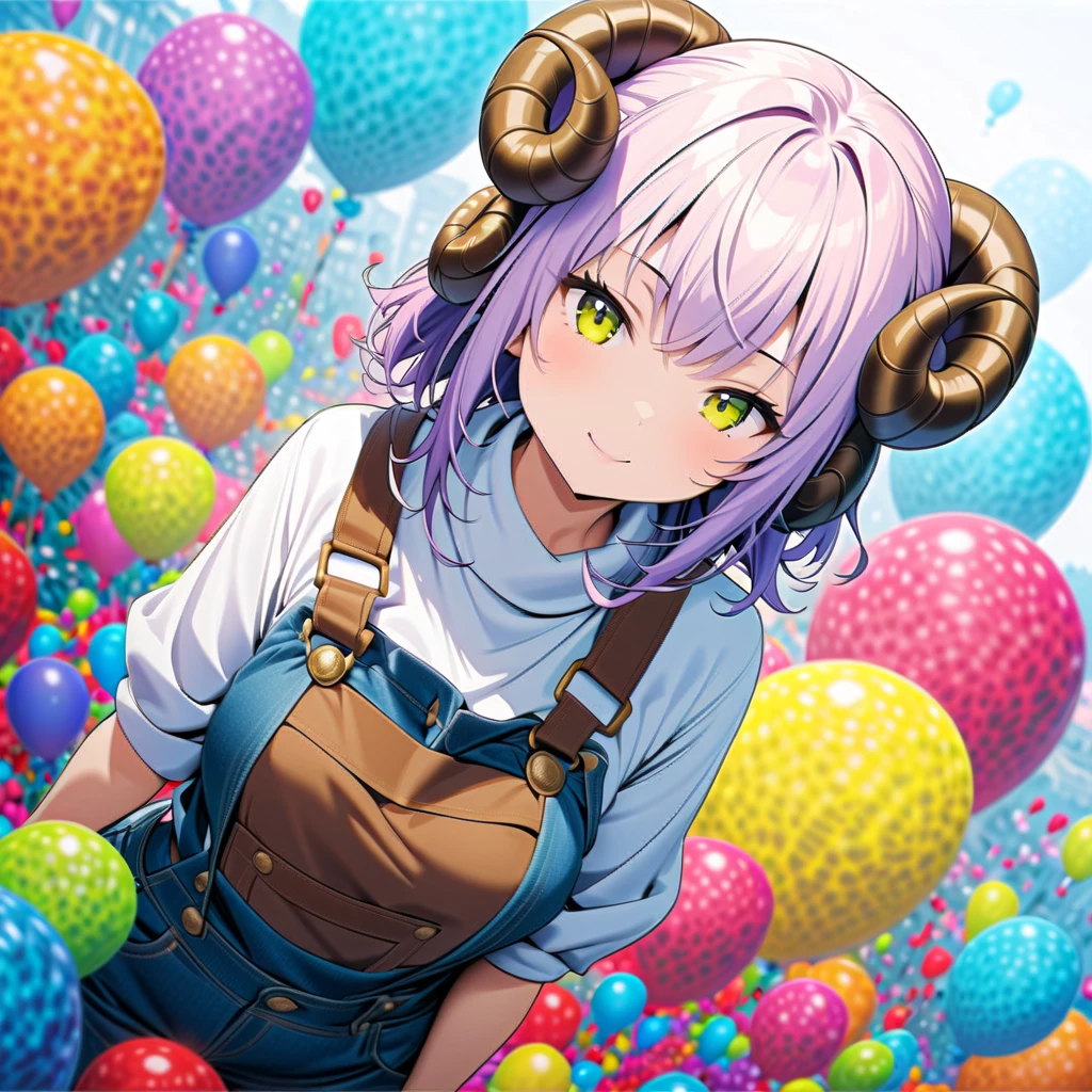 A crayon Shinshin real avatar, clear, 4K, physically based rendering, detailed realism, photodynamic and expressive animation, donut in hand