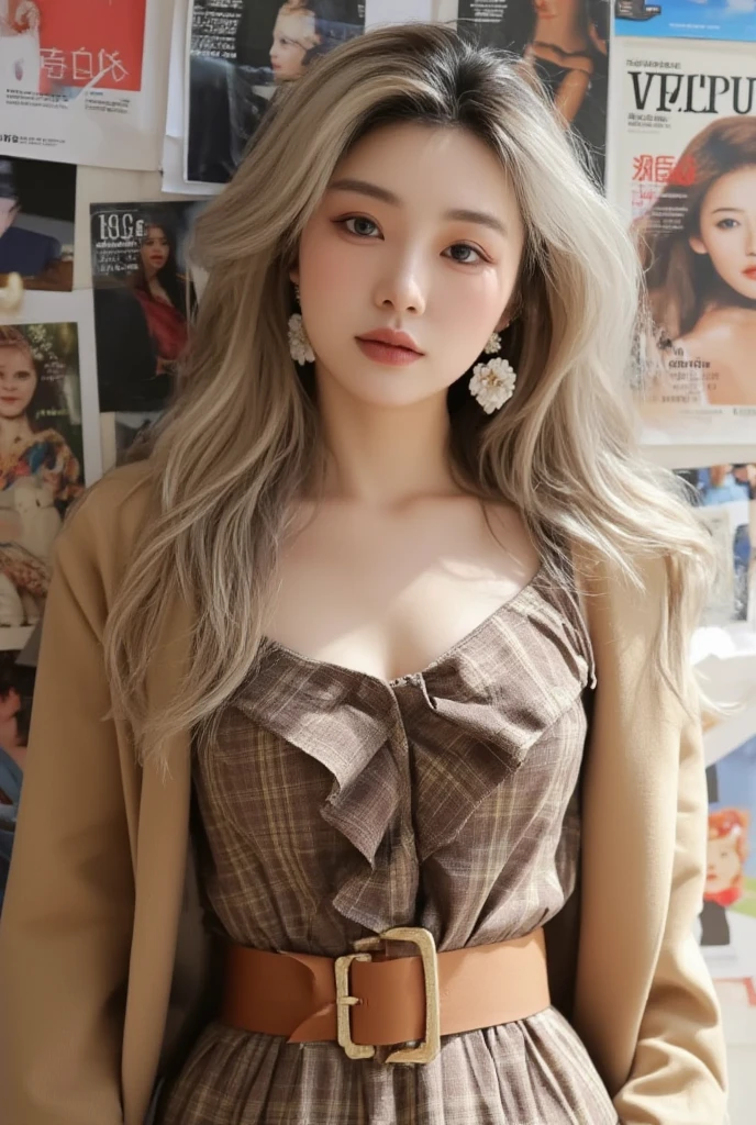 laugh, photo realistic, high resolution, detailed background, detailed beautiful skin, detailed nose, soft lighting, (Solo Shot:1.23), (upper body:1.1), closed shot, looking at viewer, (((good hands, perfect hands))), clear eyes,// japanese lady, pale skin, mega tits, 20 years old, // (((Wearing outdoor fashion made by Gucci))), long hair, Street Snap, ((facing the viewer)), On the streets of Tokyo, ((standing)),