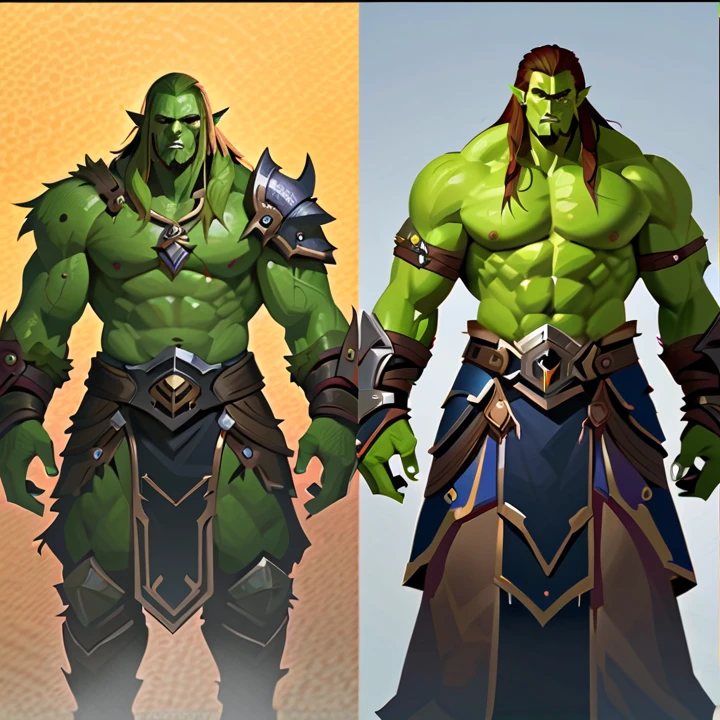 Orcs upright and cold