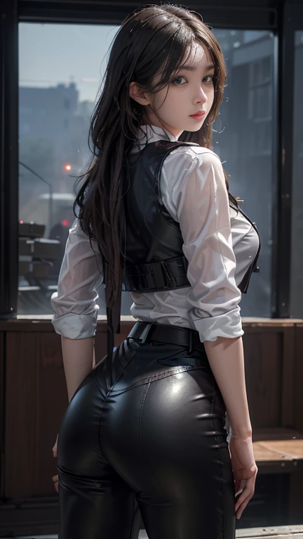 Realistic, large breasts