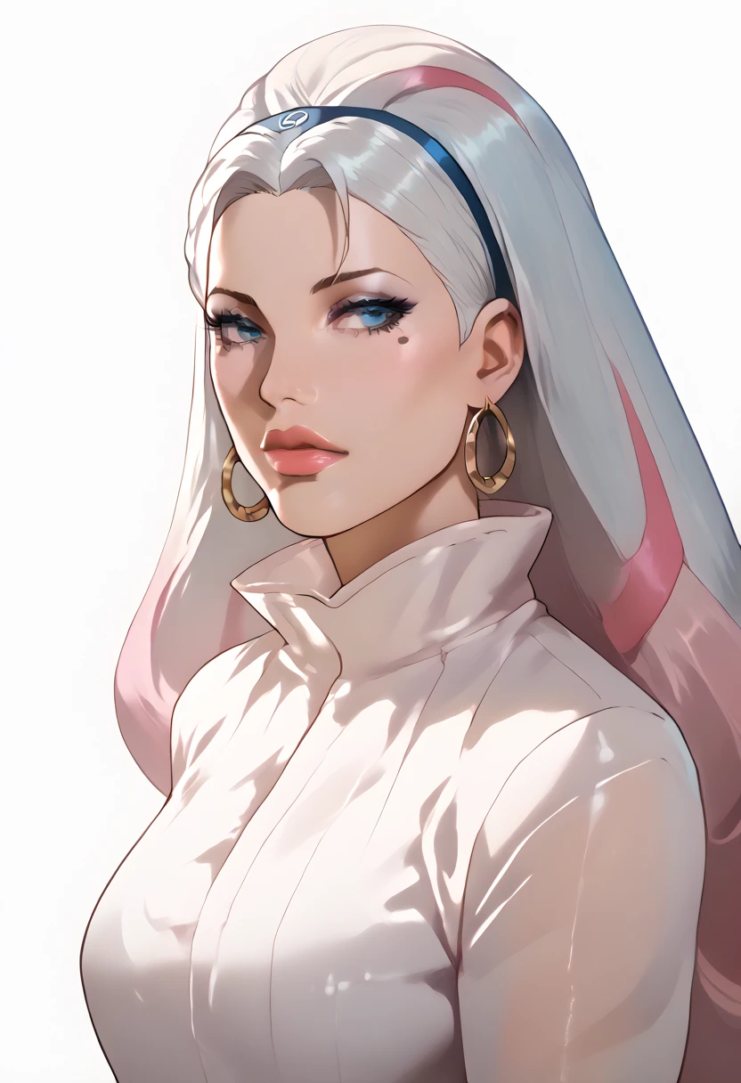 cutesexyrobutts style, muted pastel colors, retro anime, 1990s anime, 1980s anime, brush strokes, beautiful dark-skinned woman, classic retro anime style, violet myers, glossy body, blunt bangs, glistening skin, highly detailed, 8k, hyper realistic, cinematic lighting, dramatic shadows, vibrant colors, masterpiece