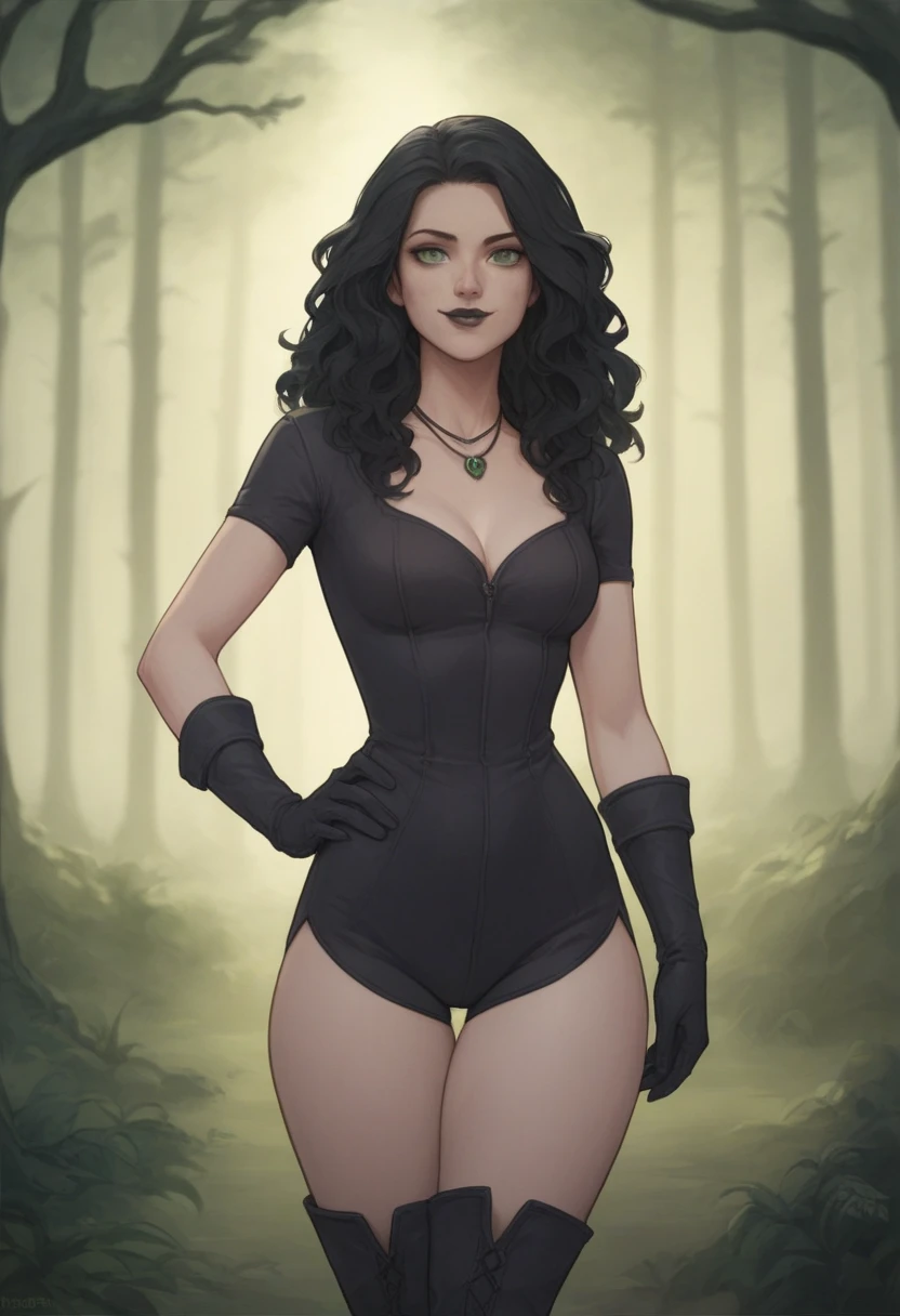 Yennefer, cowboy shot, in erotic sexy corset, nude pelvis, smiling, in the royal palace room
<lora:Yennefer_v2.1:0.7>