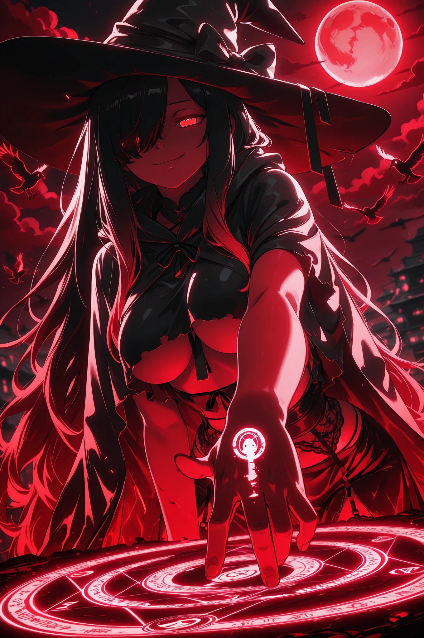 (best quality, masterpiece:1.2), realistic portrait of Chitanda Eru, with long flowing hair, closed mouth, and captivating big eyes,nsfw, dressed in full tight black latex clothes with holes. She stands gracefully, looking at her outfit a bright smile. (((large naked breasts with nipples))), ((beautiful breasts and vagina)), ((perfect vagina and breasts)), The picture showcases impeccable attention to detail, with ultra-detailed rendering of textures, vibrant colors, and sharp focus. The lighting accentuates the richness of the scene, creating a visually stunning and emotionally engaging masterpiece.