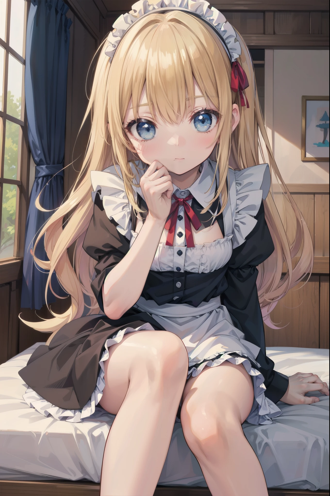 (8K, 最high quality, Tabletop:1.2)、超High resolution、12-year-old girl, Detailed face、blue eyes, blonde, Long Hair, Alice in Wonderland, Big Clock、Large mirror, 最high quality, High resolution, Very detailed, Detailed Background, Perfect lighting、masterpiece、Best image quality、最high quality、girl , (cryin)、((Scared)) , masterpiece, Anime art style, Cute Characters, Most detailed, high quality、(((cry)))、(missionary, 1boy, penis, lying, vaginale, ass pov, spread legs, Sex, nsfw)、nose blush、steam、Shiny Hair、Very fine and beautiful bright eyes、Very detailed, clear and beautiful face, Awards, Anatomically correct、、((Scared))