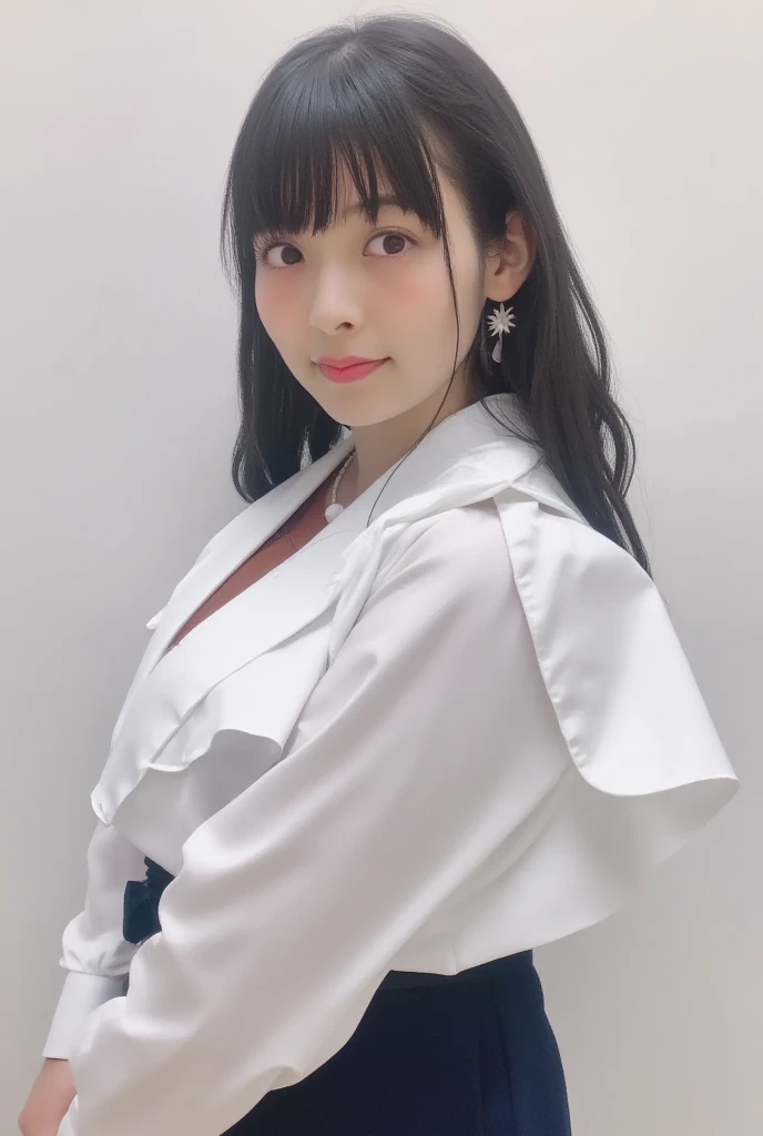 (8K, RAW Photos,Highest quality, High resolution:1.1), (Ultra-realistic:1.4),(Realistic, Realistic:1.3),The Beauty of Japan、Rhythmic gymnastics club、Rhythmic Gymnastics Uniform、((Upper Body:1.3))