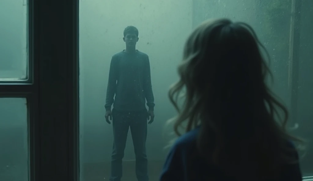 A girl goes in a washroom 2 a boy chased her the boy Locked the door