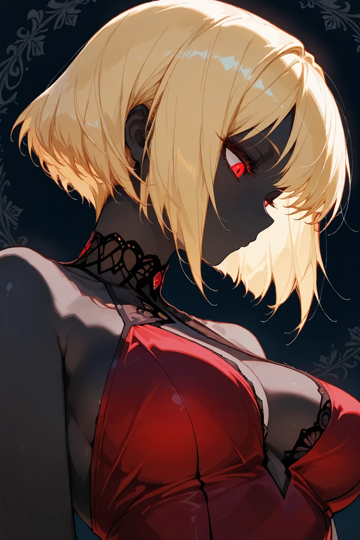 My Hero Academia, expensive, Himiko Toga,Off the shoulder、Rain of blood、Insanityの笑み、Insanity