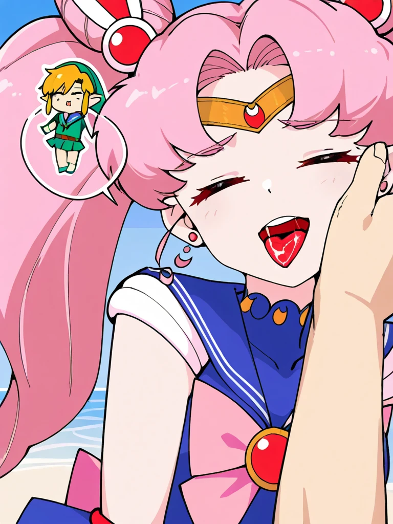 (8K、Ultra-high resolution、Highest quality、Ultra-high resolution、Official Art:1.5,Official Art),(Watching the audience), alone, smile, ((Pink Knee Socks)),(Browsing Caution), (Beautiful big boobs: 1.2 (Pussy), (((Very thick thighs))),Wide Hips, Beautiful thick thighs, 巨大なCircleいお尻, Beautiful huge natural breasts, (orgasm: 1.5),(Are standing/Are standing in honor),(Take off:1.5),Beautiful Hair, Beautiful Face, Beautiful and beautiful eyes, Beautiful clavicle, Beautiful body, Beautiful legs, Beautiful fingers,
(Beautiful views),smile),((front:1.5)), (((No pants, Genitals are visible))),Bangs straight,,Futanari-Style Nekov0,((cute, (((Thick penis:1.5/Circle々と太った大きな睾Circle:1.5))),blue sky,(Pink Hair/Long twin tails/Bunny ears),((Cute Costumes:1.5)),(((full penis))),Cure Whip(Cure Whip)(キラキラ☆プリキュアアラモード)(KIRAKIRA ☆ PRECURE A LA MODE)((front penis:1.5)),