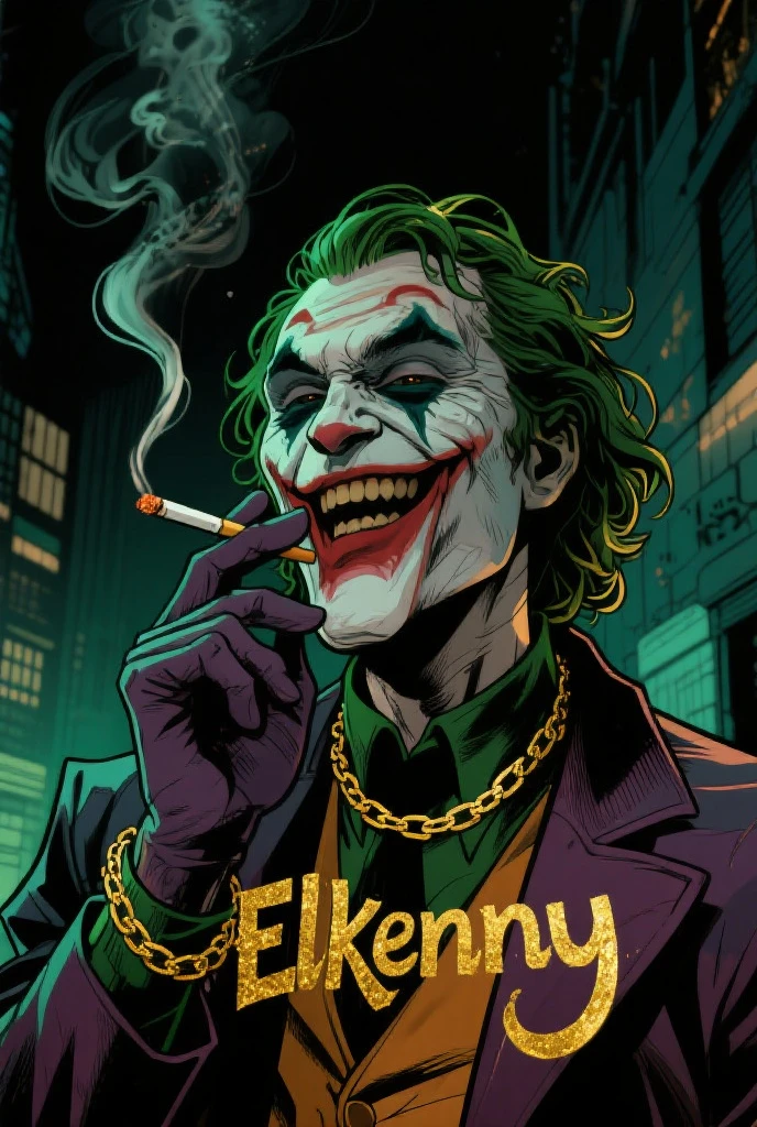 joker painting of a man with green hair and a yellow jacket, digital art by Nicholas Marsicano, reddit, digital art, portrait of joker, portrait of the joker, portrait of a joker, the joker, joker, from joker (2019), #1 digital painting of all time, # 1 digital painting of all time, film still of the joker --auto