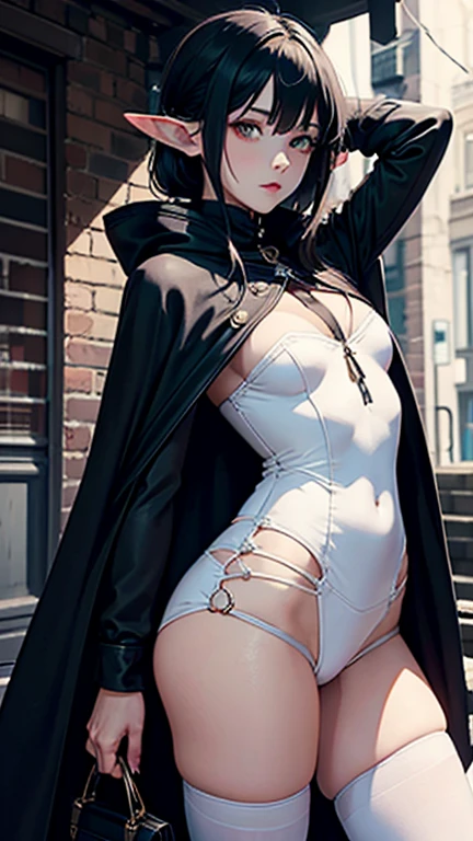 a sexy woman, (best quality), (masterpiece), (1girl), slim, anime, tall, (hugging legs), (flat chested), (see through clothes), (protrait)