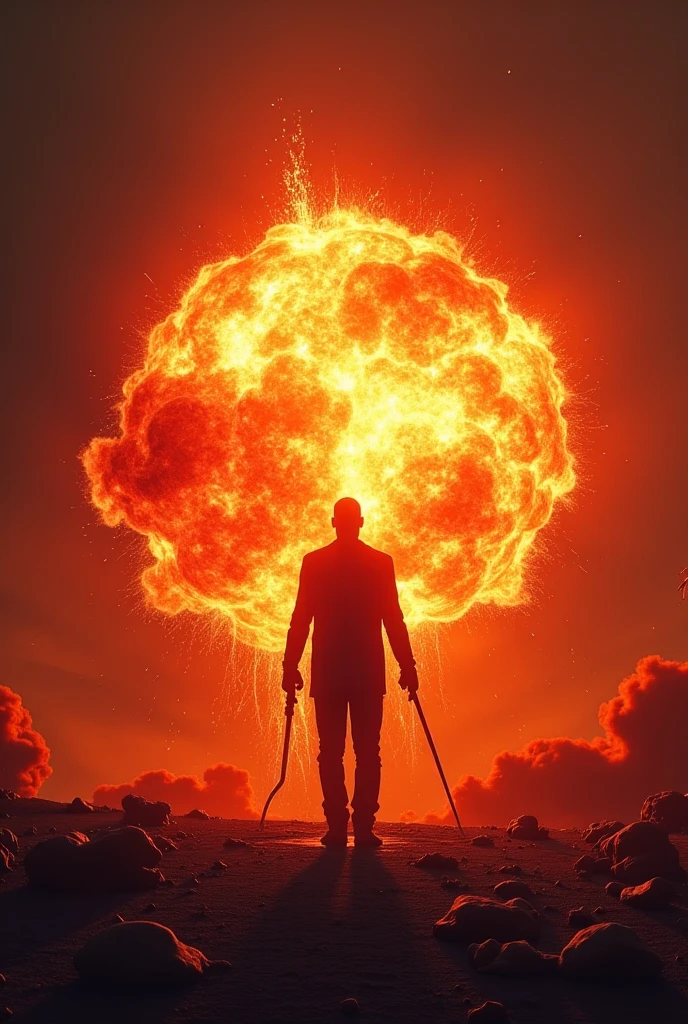 Nuke going off Heaven and hell