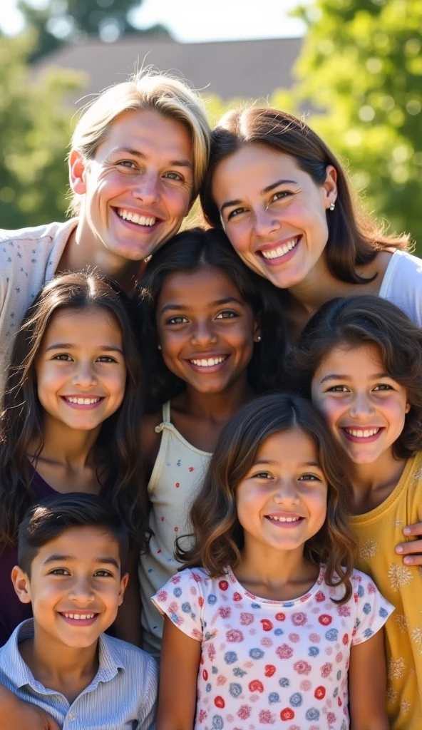 Single mother with 5 year old children