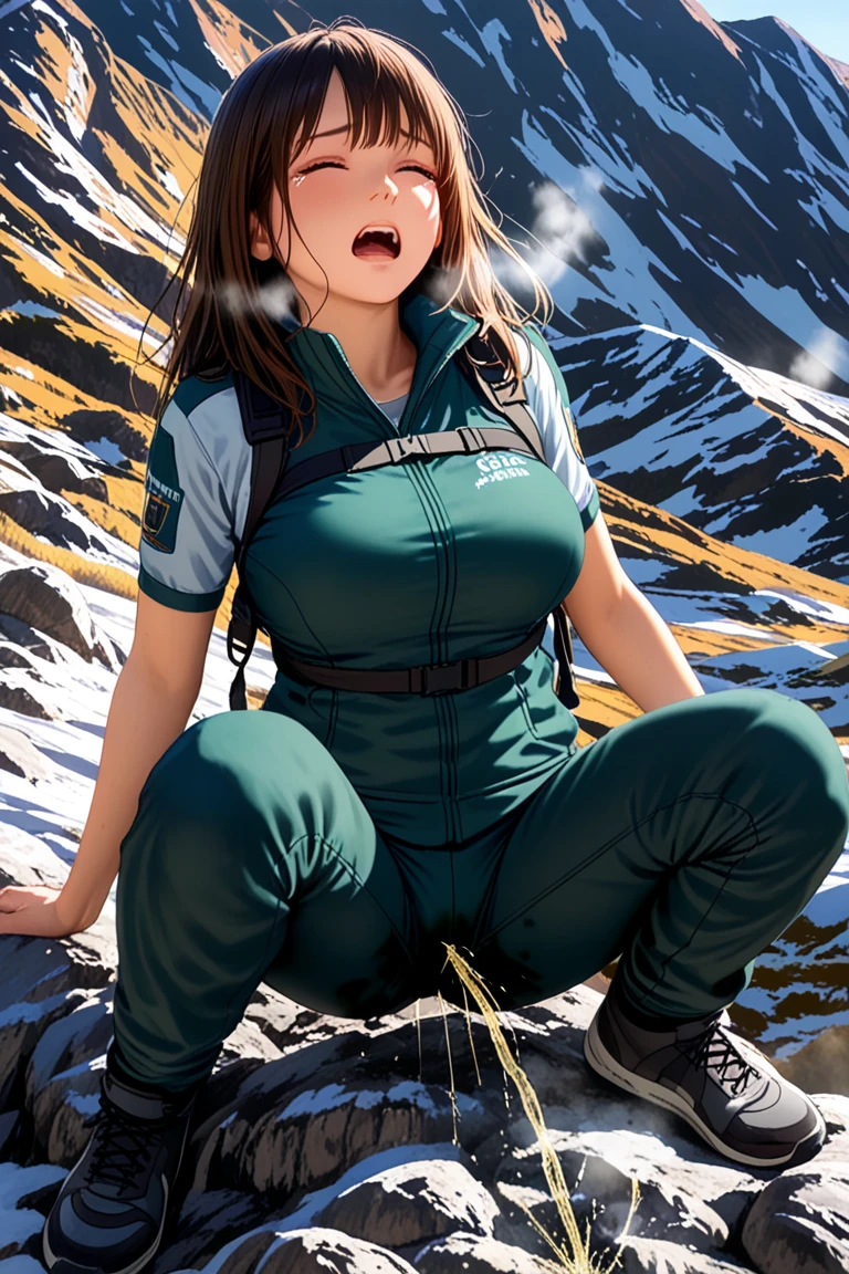 photograph:1.2、(NSFW:1.4)、1 persその上 for Japan々のwoman, (a beauty woman, delicate woman:1.3),
break, (summer、Green pilot suit、Green helmet、White Gloves、Torn clothes:1.3),
break(in the forest:1.3),
break, Extremely fine resolutiその上, (Symmetrical eyes:1.3),(cry:1.2)
break, Small breasts, Brown eyes, Parted bangs, Brown Hair, woman,
break, (Tilt your head、blush、Embarrassing:1.0、Eye and facial details:1.0)
break, (masterpiece, Highest quality, Very detailed, Detailed face, 8k)、Clothes are see-through、Push out the chest、put your hands behind your back、Large Breasts、((Compositiその上 from below, Sealed),(Clothes get torn、Beautiful nipples)、(White liquid on the head、 on the arm、 At your feet、 On the face、Sweat)、(Put your hands behind your back)、(Pigman、Thick arms、Grab your chest)、(A man grabs a woman from behind、Hugging a woman)、(With sleeves:1.2 ,Story:1.2)、(Grab your chest tightly:1.2)、(excessive cum、cum on body:1.2、cum in puss)、((nsfw),(1man and 1woman,having sex),(girl on top,straddling,on,bed),(Composition from below, ceiling),(top down bottom up)
)、Zeon Pilot、(Zeon Pilot)