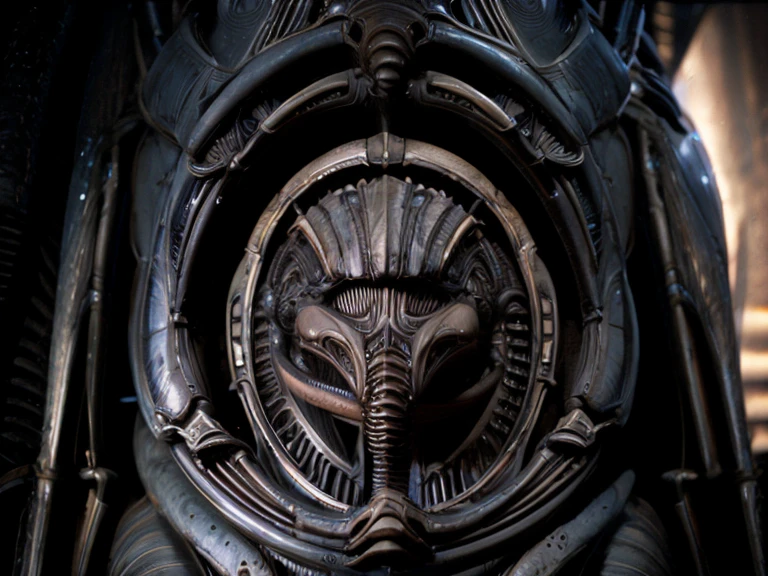 H. R. gieger planet, intricate gieger detail, movie still, nasa footage, planet with gieger detail, ridley scott film, film footage, planet with unusual surface, xenomorph planet, celestial body, anatomy, ribs, tentacles wrapped around a planet, appendage, tentacle planet, octopus xenomorph planet