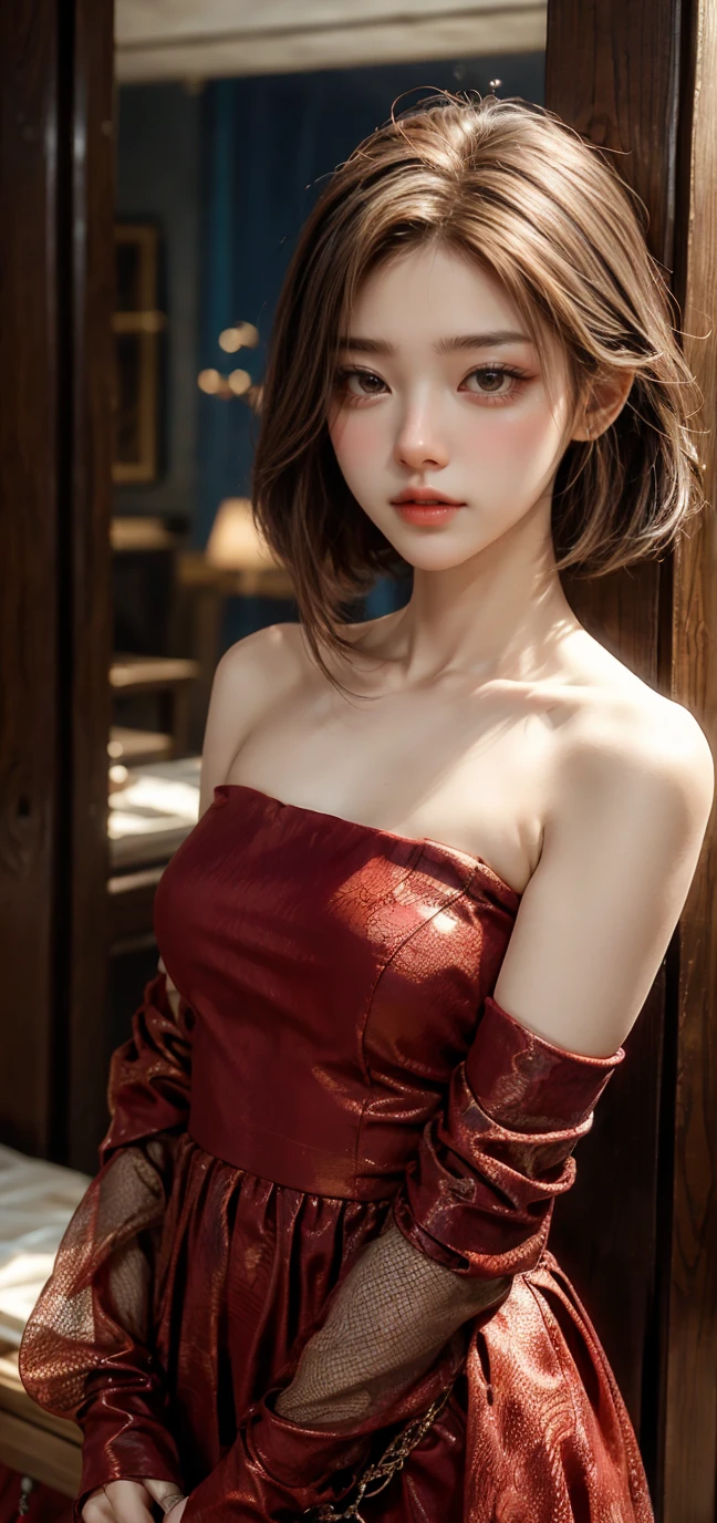 High-quality work,Realistic works,Super premium graphics,8K HD CG works,high quality graphics,High-definition and exquisite CG works,10x pixels,Ultra-fine details:1.1,Advanced technical details:1.1Realistic photo effects,Interior lighting effects:1.5,natural soft light:1.5. Light effect(Virtual light effects:1.8),ultra high resolution,shining dress,sliver long hair,silber hair,transparenthair,high detailed hair(Quality hair details:1.1)Clear eyes,Double eyelids look good,Sharp eye makeup, Create exquisite eyelash makeup, tthin eyebrows, Ultra-detailed eyes,a tall nose, lovely red lips, rosey cheeks, With delicate makeup on her face , pretty face, The face shape is perfectly proportioned,(Advanced facial details:1.1)8K, Top Quality, Intricate Details, Ultra Detail, Ultra High Resolution, Masterpiece, random angle, mikasa ackerman, Slender, Smile, (Makeup: 0.4), (Fluffy Blue Eyes: 1.21), blue Eyes,, ((full body)), 2 girl, (( full body)), close-up shot, , , ((tall)), (((fit body))), (((slim face))), sharp face, sharp eyes, (((black hair, short hair, bangs )) ,(detailed face), sharp face, small lips, thin lips, ((red scarf, crop top, thigh strap)), detailed face, detailed breast, , large breast, detail, , Beautiful girl with accentuated slender abs: 1.4, Six Pack Abs: 1.4, Bust Botox, Big, Perfect Body, detail leg, (( moonlight)), ocean , Women's artwork,Dress full body video,Realism,Amazing Cleavage,My eyes are very bright today