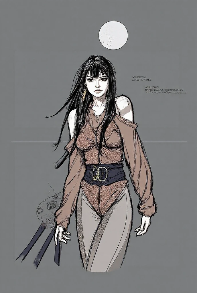 nmasterpiece,Different angles of the same woman,A wonderful storyboard display of comic characters,4K anime,(animel:1.2),Anime drawing of a female martial artist in a bikini and robes,Mysterious oriental atmosphere,tall,Plump breasts,Slim and well-proportioned waist and abdomen,Slender legs,Perfect body,Realistic action,Full of dramatic expressions,Wear boots,Combat posture study,a whole body,Dress,Image of a female boxer,Martial arts anime style,colored sketch,Sketch art style,anime artsyle,digital anime,The ultra-great resolution,Realistic scale SFW,Place your hands in her body position!,Full body combat stance,fighting action,Gesture painting,Fine sketching,Full Body Portraits,,animepainting