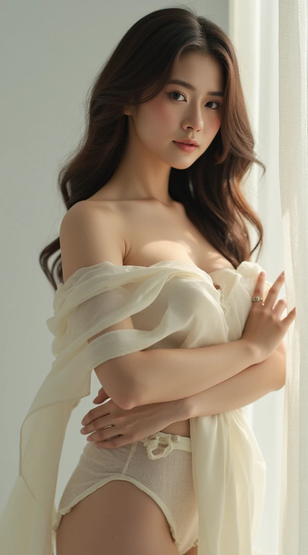 (original photo,best quality),(lifelike,照片lifelike:1.3),best quality,Very detailed,masterpiece,超Detail level,illustration,1 girl,Dominant_Body,Large Breasts,Bigger breasts,Protruding nipples,Nipple protrusion,Transparent lace,Slim waist,Tight abdomen,Sexy navel,细long双腿,Dynamic Angle,World Masters Theatre,messy_long_hair,best quality,Extremely detailed CG unified 8k wallpaper,,Astonishing,Light,lens_Flare,Dunhuang_style,Real People,Highly detailed face and skin texture, Exquisite eyes,Surrealism,超lifelike的照片,Very detailed CG unified 8k wallpaper,(masterpiece),(best quality),(Very detailed),(超lifelike的照片),(Best Character Detail:1.36),脸Dominant有Light, 灯Light,illustration, Very detailed,Detail level, high resolution, Very detailed, best quality, masterpiece