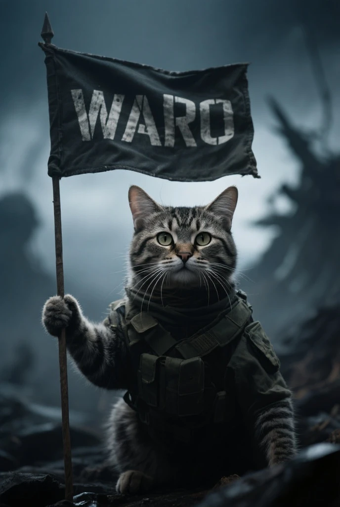 line art drawing cinematic film still a activist cat rally, protesting against war, making a peace sign, holding a sign text:("No War") ,paws , shallow depth of field, vignette, highly detailed, high budget, bokeh, cinemascope, moody, epic, gorgeous, film grain, grainy, high quality photography, 3 point lighting, flash with softbox, 4k, Canon EOS R3, hdr, smooth, sharp focus, high resolution, award winning photo, 80mm, f2.8, bokeh . professional, sleek, modern, minimalist, graphic, line art, vector graphics