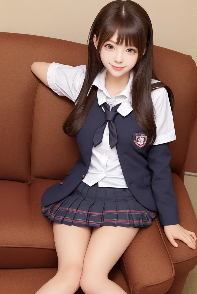 high school girl､mini skirt､stockings､See-through､sit