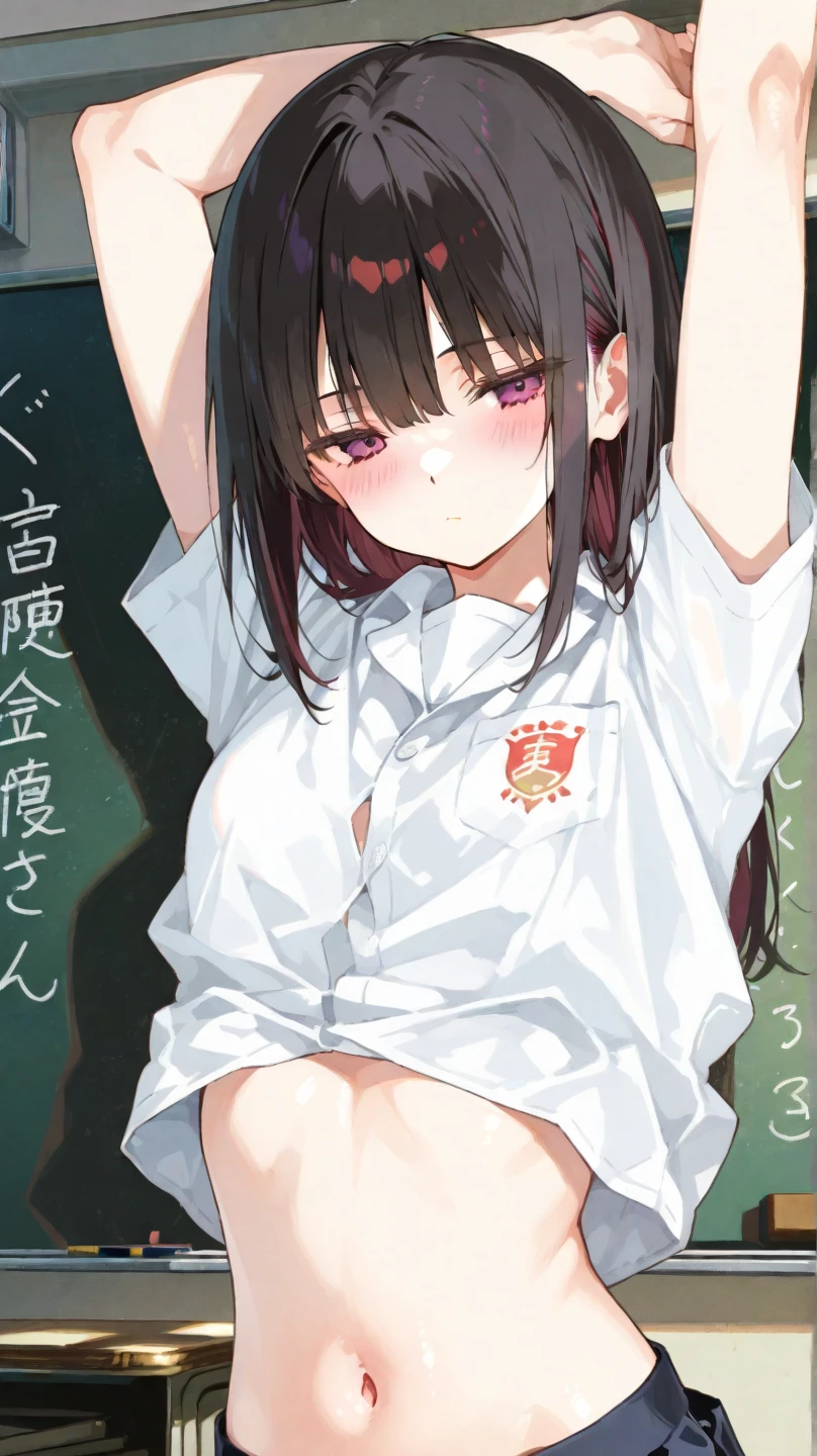 One Woman、Cute Woman、Thighs、Best image quality、High resolution、masterpiece、super high quality、Spread your legs、White bra、White panties、I can see her panties、Small ass、Big 、Blushing、4K quality、Blushing、Proud face、Wearing black stockings、bed、Spread your legs wide、Panty Shot、Sweaty all over、Heavy breathing、My breasts are bouncing up and down、heart、A mean look、Low - Angle、Slamming your hips up and down