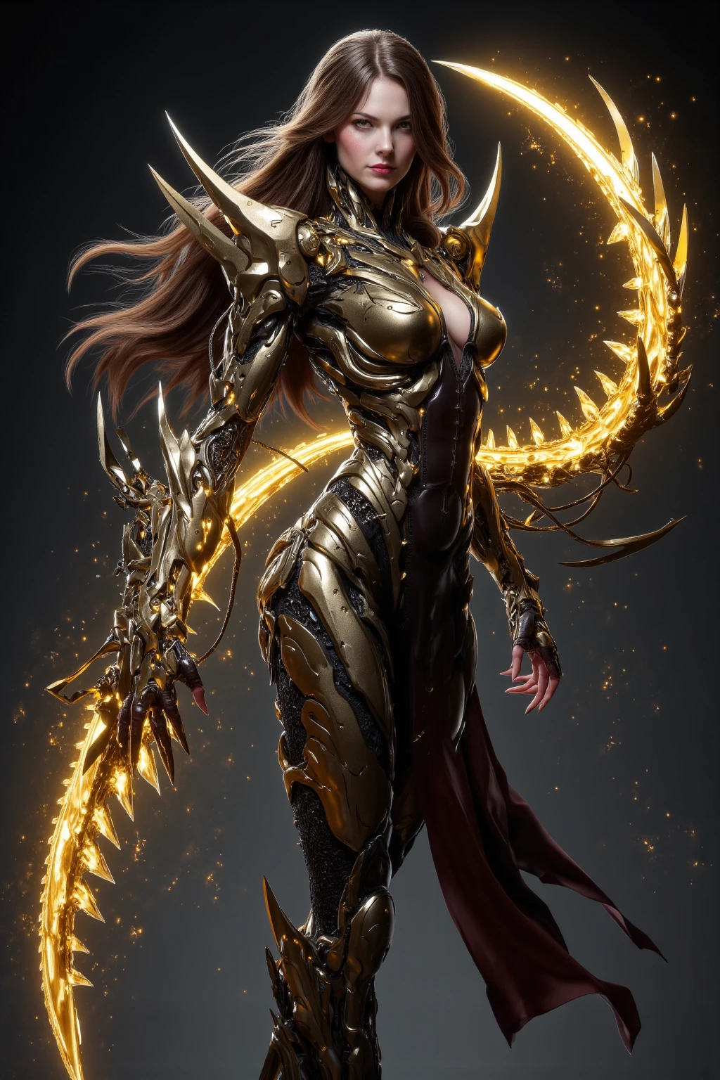Fire maiden, fire atranach from Skyrim, Elemental, Fire Skin, fire, flame hair, Ifrit, high quality , Masterpiece