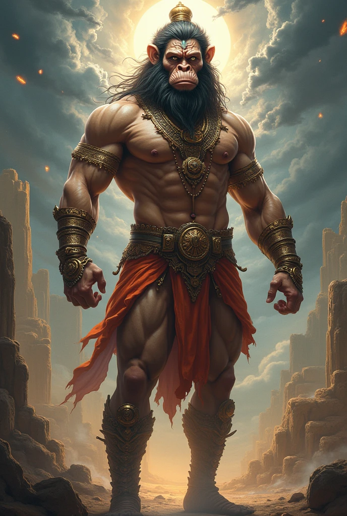 Please show god hanuman real picture