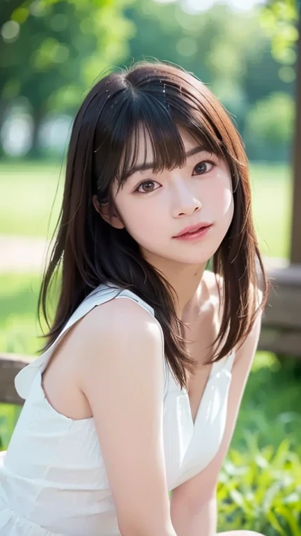 (Best-quality, Masterpiece, Ultra-High-Resolution, (Photorealistic:1.4), Raw Photo, depth of field, professional lighting, perfect anatomy, extremely details), (((12-years-old the most famous Japanese idol have a orgasm))), looking at viewer, innocent smile, (extremely cute and extremely childish and extremely realistic face, ((extremely cute and extremely big and extremely realistic eyes)), extremely beautiful and extremely realistic hair, ((extremely beautiful and extremely realistic skins)), extremely cute and extremely realistic long-eyelashes, extremely cute and extremely realistic lips)
