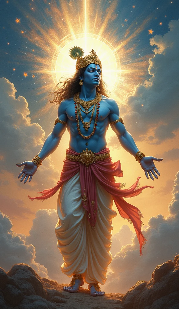 Shree krishan name's lord,full body lite