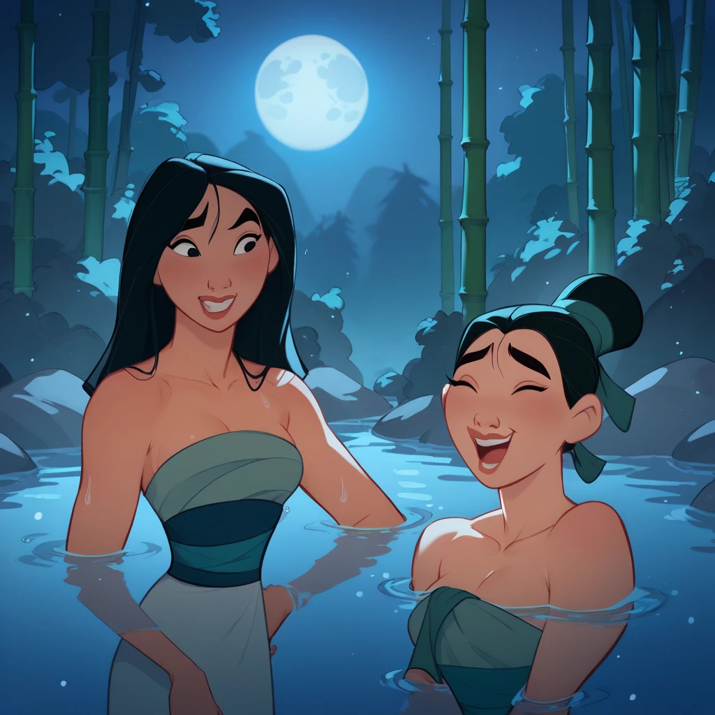 1female,35yo,plumw,extremely large bosom,Big breasts Thin waist,Long legs, 独奏,(Background with:Cherry blossom forest,lotus flower,Swimming pool),legs are open,Bare genitalia,Bare , She has short black hair,Stand on a huge lotus leaf,seen from the front, single hair bun, mostly cloudy sky,(((tmasterpiece),(Very detailed CG unity 8K wallpaper),best qualtiy,cinmatic lighting,detailed back ground,beatiful detailed eyes,Bright pupils,Black eyes,Snow-whiteskin,Redlip(Very fine and beautiful),(Beautiful and detailed eye description),ultra - detailed,tmasterpiece,))facing at camera,A high resolution,ultra - detailed),revealing breasts,Bare genitalia, Bulge,legs are open,Raised sexy,Camel toes,Flushed complexion,Desire for dissatisfaction,frontage,,White transparent swimsuit,Black tights,