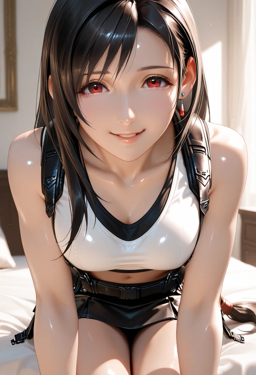 NSFW, 1girl in, With bangs, Semi-long, Japanese, Outer Winding、Black hair, ponytail, A smile, embarrassed from, red blush, hard :1.4, (Nipple sheer:1.4), (small tits), maikurobikini, (Hard indentation into the crotch), full body Esbian, Squat, Squatting on the ground, Opening legs, open one's legs, Thrust your hips, high-heels, hands behind head, armpit pose, on back, City Background, perfect eyes, perfect hand, 超A high resolution, Movie angle, profetional lighting, top-quality, masterpiece, side lights, sharp, Perfect focus, bokeh dof, Photorealsitic, (Beautiful eye for fine details:1.3), realisitic, (3D Face:1.1), (shinny skin:1.5), (Complex facial details in ultra-high resolution), (Pores on the skin of the face:1.3), Ultra-high resolution fabric texture、8k eye details、8K pupil、