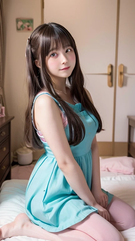 Soft tone photos, (((whole body)))、One Girl,japanese model girl,Side-by-side bangs,(Black tanned skin:1.1),pretty girl,Flat Chest, break (Cute and pop professional photos:1.3), (The nostalgic ta-style T-back is cute....:1.3), (in pretty girly colorful room, stuffed toy, balloon:1.3), break fun feeling,Cute feeling, (Dynamic pose:1.3),Dynamic Angle, (Talk to the next person:1.3), (Happy expression, Shining Eyes, smile:1.1), break (Absurd:1.3),8k,(Detailed Photos:1.5),(Detailed face and skin:1.3),(Ultra-high resolution:1.5),(Realistic:1.5),Symmetric, Clear Eyes,Well-groomed face,(Ray Tracing:1.3)
(Dynamic pose:1.3),Dynamic Angle,
(Talk to the next person:1.3),
(Happy expression, Shining Eyes, smile:1.1),
break,smile
(Absurd:1.3),8k,(Detailed Photos:1.5),(Detailed face and skin:1.3),(Ultra-high resolution:1.5),(Realistic:1.5),Symmetric, Clear Eyes,Well-groomed face,(Ray Tracing:1.3)