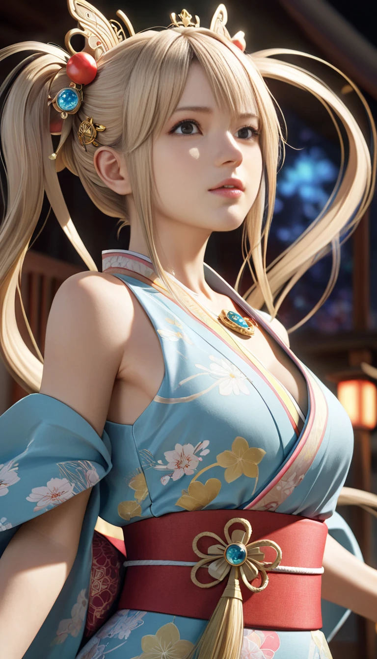 (masterpiece, best quality) <lora:epi_noiseoffset2:1>  <lora:add_detail:0.8>  <lora:FionaHauntingGround:0.8>
1girl, FionaHauntingGround, long hair, blonde hair, blue eyes, yukata, japan, cherry cherry blossoms, smile, half updo,