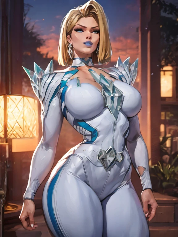 ((masterpiece, best-quality, ultra_detailed)), female elf dressed in latex suit, gorgeous, attractive, african, voluptuous, ample hips, insanelydetailedaccentuatedbigbooty, ((flirty)), looking at viewer, portrait, photography, detailed skin, Realistic, photorealistic, 8k, highly detailed, full-length frame, HIGH RAW detail color art, piercing, diffused soft lighting, shallow depth of field, sharp focus, shallow depth of field, hyperrealism, cinematic lighting