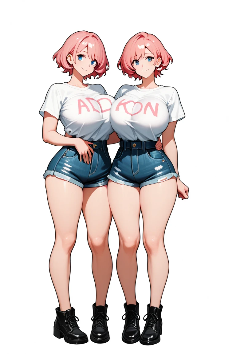 Fake large , Full Naked, tall woman , high-waist e seios gota, Kale, mulher pelada Kalea, high skinny thighs, Legs long, high-waist, huge huge ((work of art)),(((best qualityer))),((character design sheet)) ,((Vulgar)) , voluptuous girl, ssmile,((between the breasts)) , , pink hair, pink hair, Kalea, naked, naked, vagina naked,, naked vagina, naked pussy, massive tits, massive fake , fake big tits