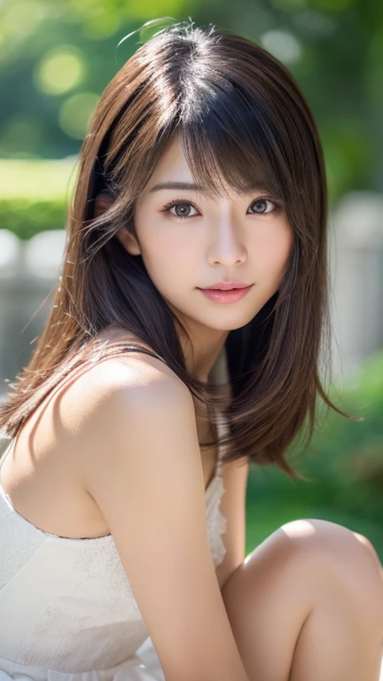 Dark brown hair、Light brown eyes、Japanese actress、 Lady、I am about 40 years old..、(私ntricate details:1.2)、(Which is the top??????:1.4)、 (Ultra-high resolution:1.2)、Ultra-high resolution、(Finely tuned)、(Detailed facial features)、8K resolution、D cup size breasts、Long Hair、masterpiece,Highest quality、All-in-one、Tube top、Walking along the seaside、Beautiful feet、landscape、flip flops 、