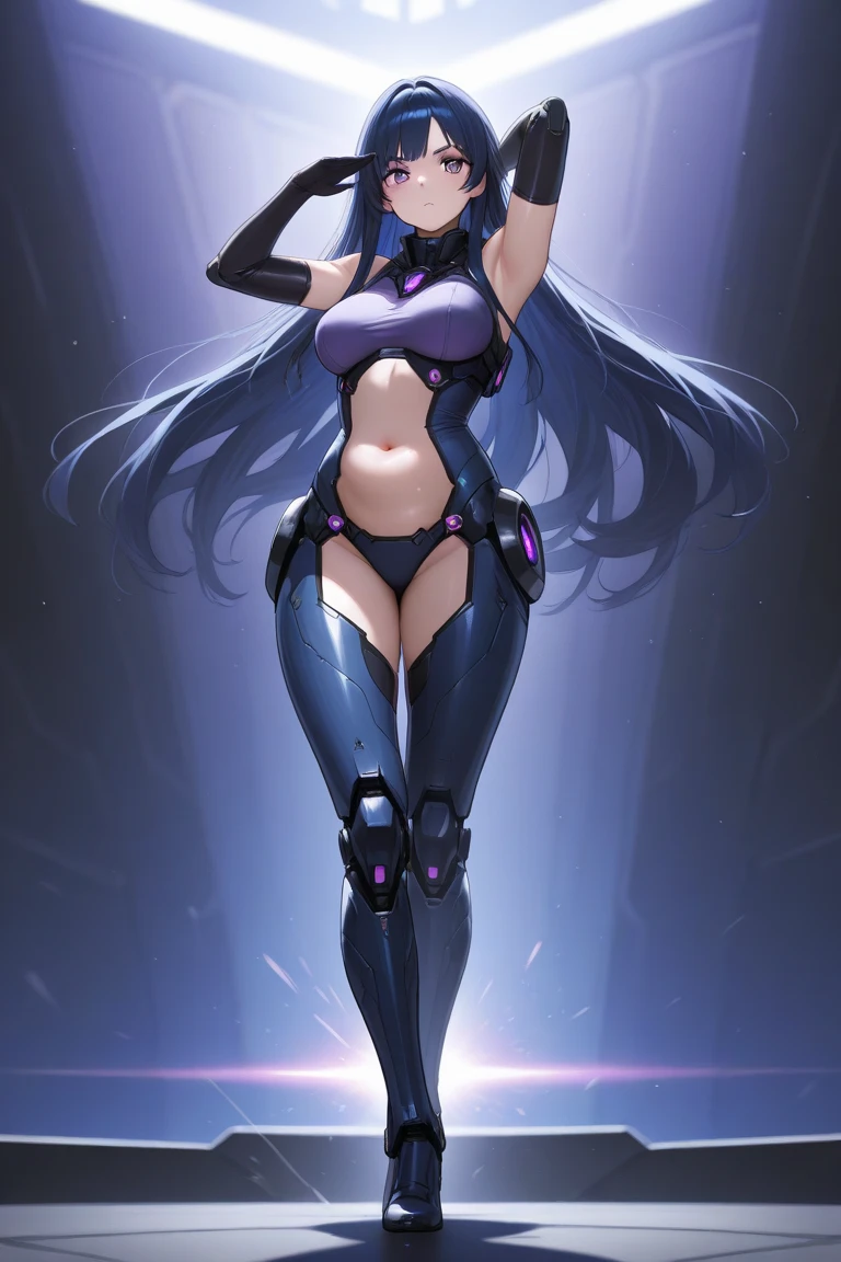 ((best quality)), ((masterpiece)), (detailed:1.4), 3d, Image of a beautiful cyberpunk woman,((beautiful face、高度detailed脸部细节)), Long wavy hair,(((Wearing futuristic combat suits、pattern、badge、bright colors))),((beautiful cleavage)),tattoos on the arms,beautiful long legs,Sexy high heels,high dynamic range (high dynamic range),Ray tracing,NVIDIA RTX,super resolution,Unreal 5,subsurface scattering,PBR texture,post processing,Anisotropic filtering,depth of field,Maximum clarity and sharpness,multi-layer texture,Albedo and specular maps,surface coloring,Accurate simulation of light-material interaction,Perfect proportion,octane rendering,two-tone lighting,Large aperture,Low ISO,white balance,rule of thirds,8K raw,
