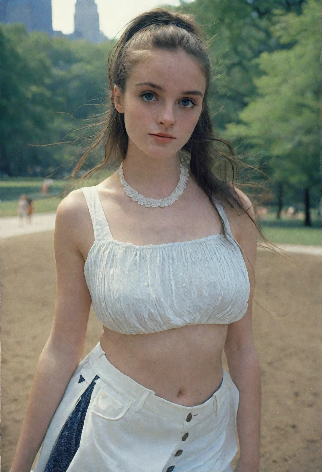 Countryside Egerman, 1940. war clothes, poor, street, ((((16-year-old)) Susan Pevensie)). ((((casual girl clothings from the 1940s)))), ((dark hairstyle of the 1940s)), titts, longerie, naked, war girl,