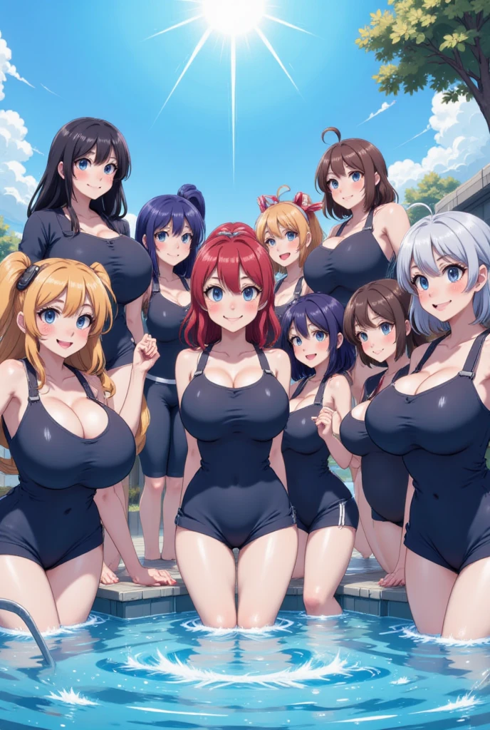 Ultra HD、Ultra high definition、Noise Reduction、perfection、Image quality adjustment、Balance Changes、Optimal Lighting、Minor corrections、Detail Correction、((Four Girls、Gravure idol:1.8))、((Super sexy super high leg swimsuit:1.5)),、((Big Ass、Thick legs、Thick waist、Thick thighs)),looking at the camera,彼女はperfectionです, Incredibly large breasts,Incredibly large and firm breasts,、Camel Toe、great tit、Nipple puffs、Cleavage、Plump、Super big breasts、Super big ass、Bubble butt、、((Special Smile、pose partially visible vulva))、Sexy and cute、((Super big breasts、Saggy breasts:1.6))、Earrings、Earrings、lipstick、necklace、Thick lips、Heterochromia、Bracelet、Caster wheel、first round、Hair Charm、Lip gloss、Long False Eyelashes、Ahoge、eye shadow、Long eyelashes、Shaped eyebrows、Tear bags、Lip gloss、紅いlipstick、Eyeliner、Red blush、Headband、ribbon、Manicure、Pedicure、nail