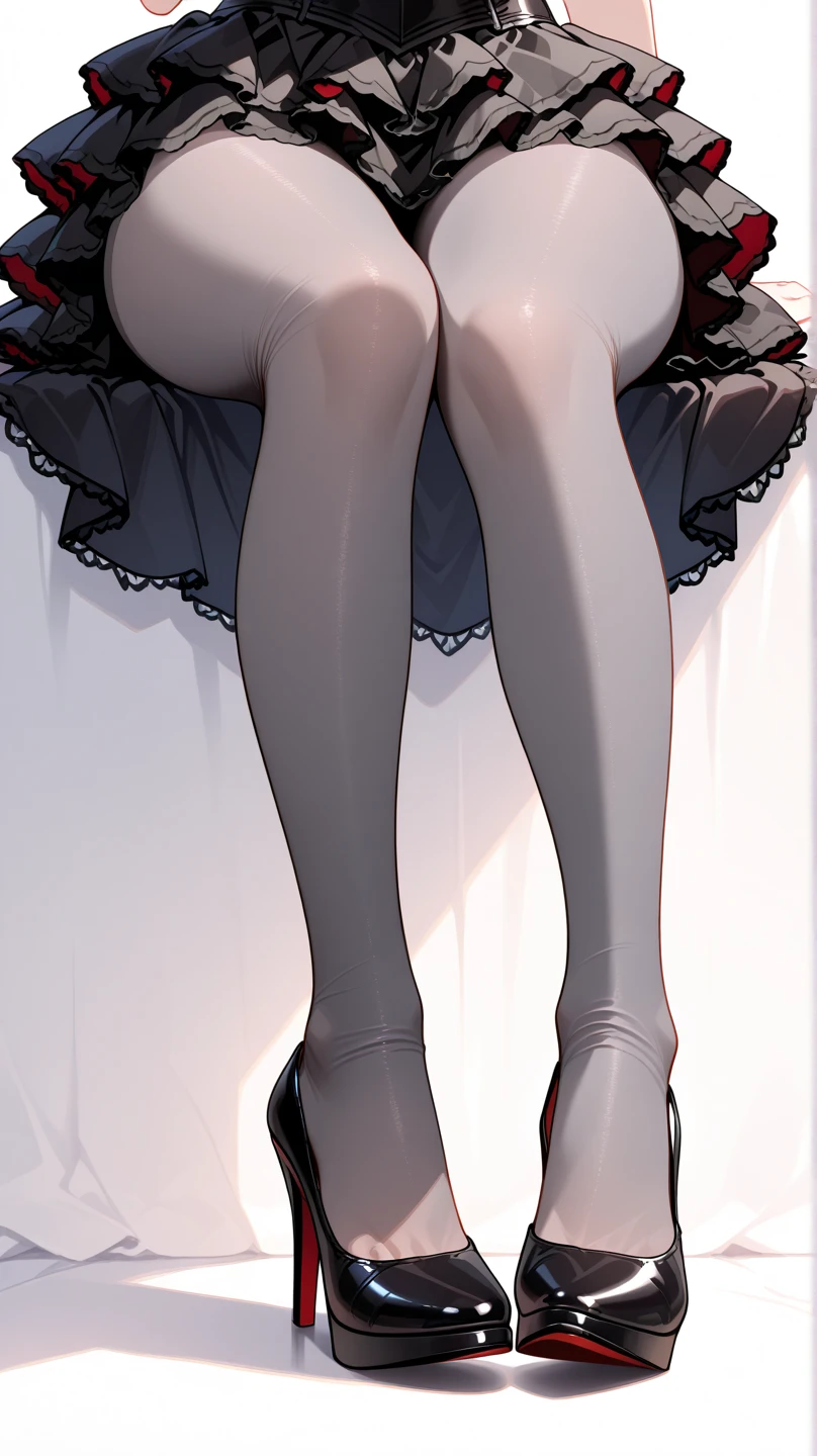 White tights