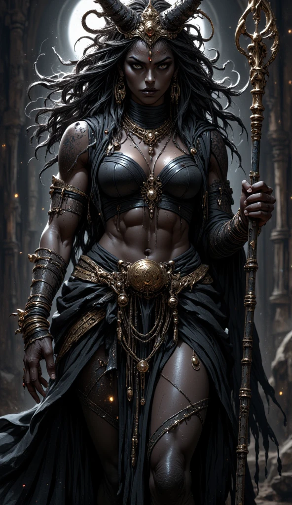 a woman with a large snake and a sword in her hand, hybrid snake woman, rainha negra das cobras, do desbravador, d&d arte do personagem sol escuro, beautiful female gorgon, deusa sobrenatural, full view of the black sorceress, Diablo 4 Lilith, arte conceitual do diabo, hahaha, diablo 4 rainha, epic and exquisite character art, ferver Medusa