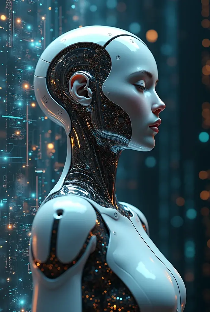 artificial intelligence that DOES NOT HAVE THE SILHOUETTE OF A HUMAN
