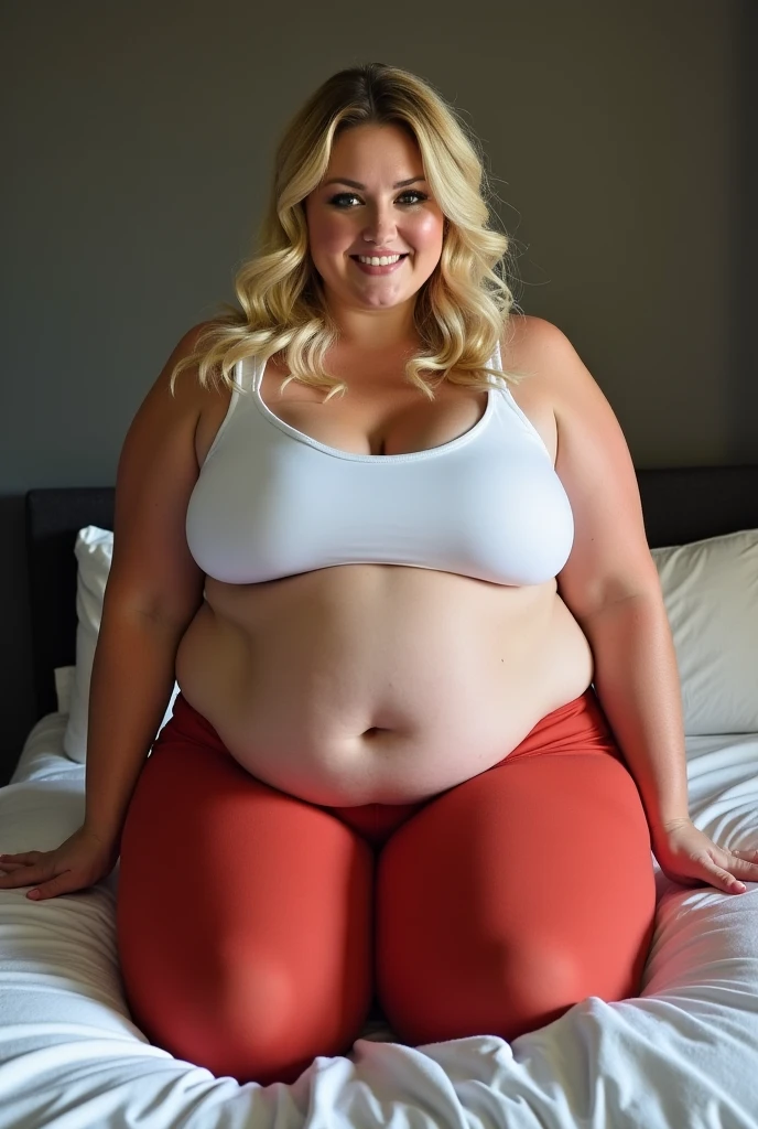 fat woman ,blonde,sticking your finger in your anus on all fours