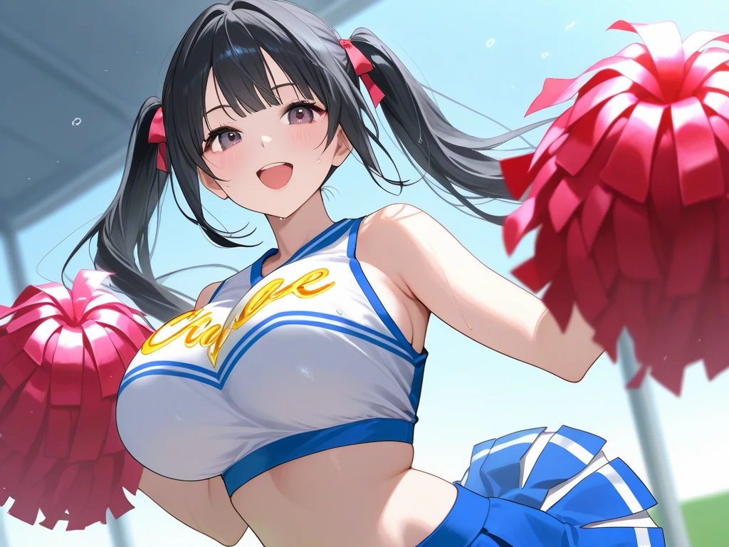 (Very tiny girl rides guy perfectly:1.5)、(Petite girl riding:1.3)、(Big Breasts:2)、(eyes half closed:1.9)、(Grin:1.4)、(tears:1.2)、(The body shakes violently)、8k resolution、 ((Highest quality))、Anatomically correct、(Cheerleader:1.9)、((Hasselblad Photos))、[:(Detailed face:1.2):0.2]、(heavy rain:1.5)、(Sweaty:1.6)、((Top view:1.6))、(braid one's hair:1.5)、(Loss of strength from the body:1.3)、(呻吟)、(Jump:1.6)、((Surrounded by a lot of middle-aged men:1.6))、(Upper Body:1.9)、(Leaning forward:1.6)、(Groping the chest:1.6)、(((kiss:1.6)))