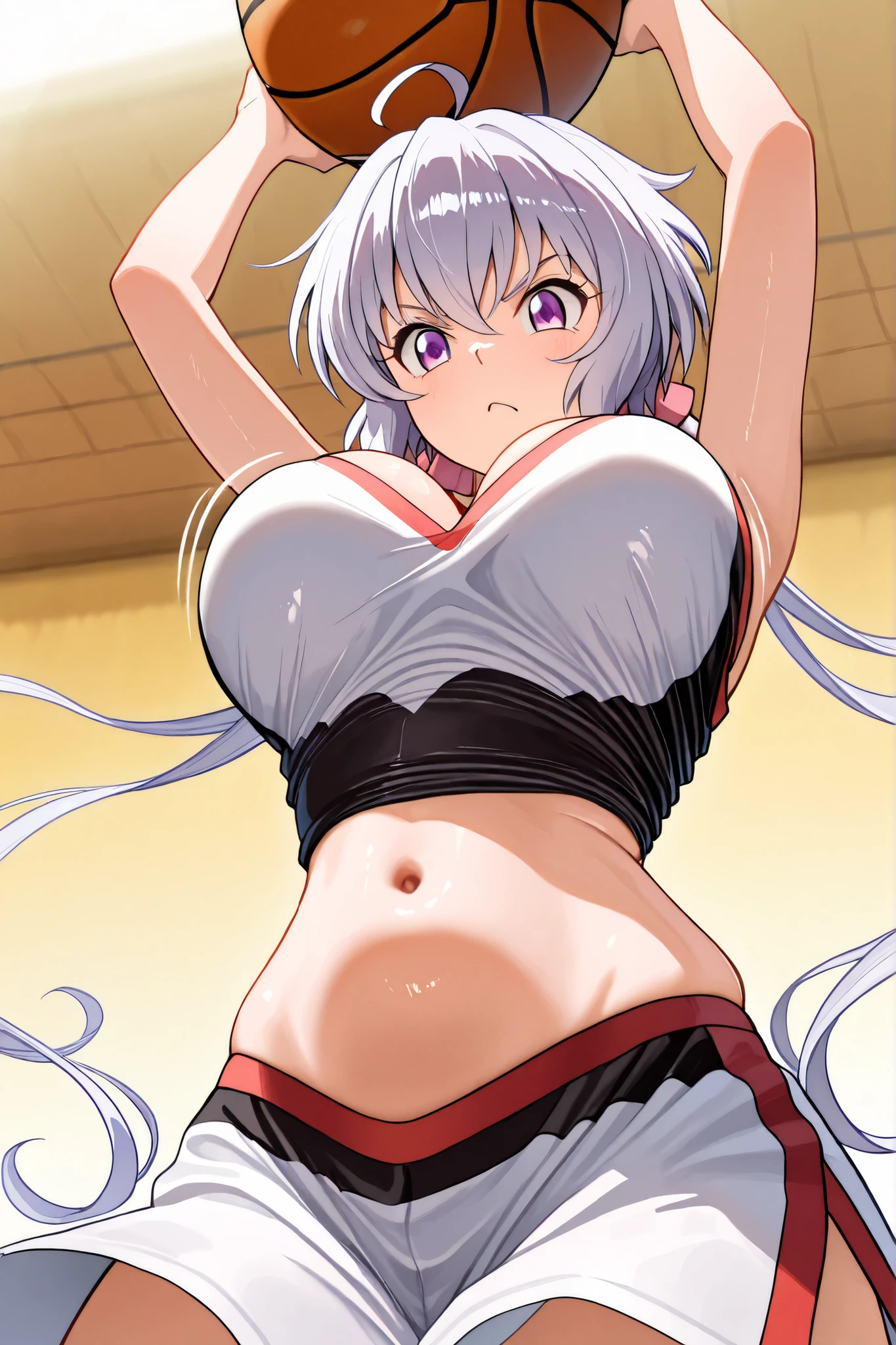 Ultra-high resolution, 1 Girl, 18-year-old, (Idols:1.4), (((Sakura Hagiwara:1.4))), (Beautiful detailed face:1),(Beautiful detailed face:1), , ((Best Quality)), Cinematic Light, ,Mood lighting, Blue Hour, (((Perfect Anatomy:1.10))), (Finely detailed face:1.2), (Representative works:1.5), (Best Quality:1.2), looking at another, Lipstick, V Line Jaw, ((Prevents clothing from digging into the skin)), (((Sexual expressions:1.4))), ((Blushing:1.2)), (((Suffering expression:1.5))), ((Blue Eyes)), (The background is blurred), Glossy texture, Strong winds:1.3, (((Very long silver hair:1.6))), (((tears:1.3))), (Perfect Face:1.4), ((Shiny skin:1.2)), (very smooth skin), (((Excessive sweating all over the body:1.4))), (((Sweaty skin:1.3))), White Skin, Slender, Narrow nose, (Narrow waist:1), ((((Tired look:1.3)))), (Half-open mouth:1.3), (Saliva:1.1), (Medium size breasts:1.4), There is cleavage in the chest, Bangs, Light makeup, Small Ass, ((Pro Wrestling Match Venues:1.3)), ((Inside the professional wrestling ring:1.3)), ((Very sexy wrestling costume:1.3)), (Bright pink wrestling costume:1.3), ((Pink wrestling costume with intricate design:1.3)), (Patent leather long wrestling boots), Thimble Skin Gloves, (((Lie on your back))), (((Spread your legs))), (((Top view))), ((((High angle)))), ((((No genitalia depicted)))),
