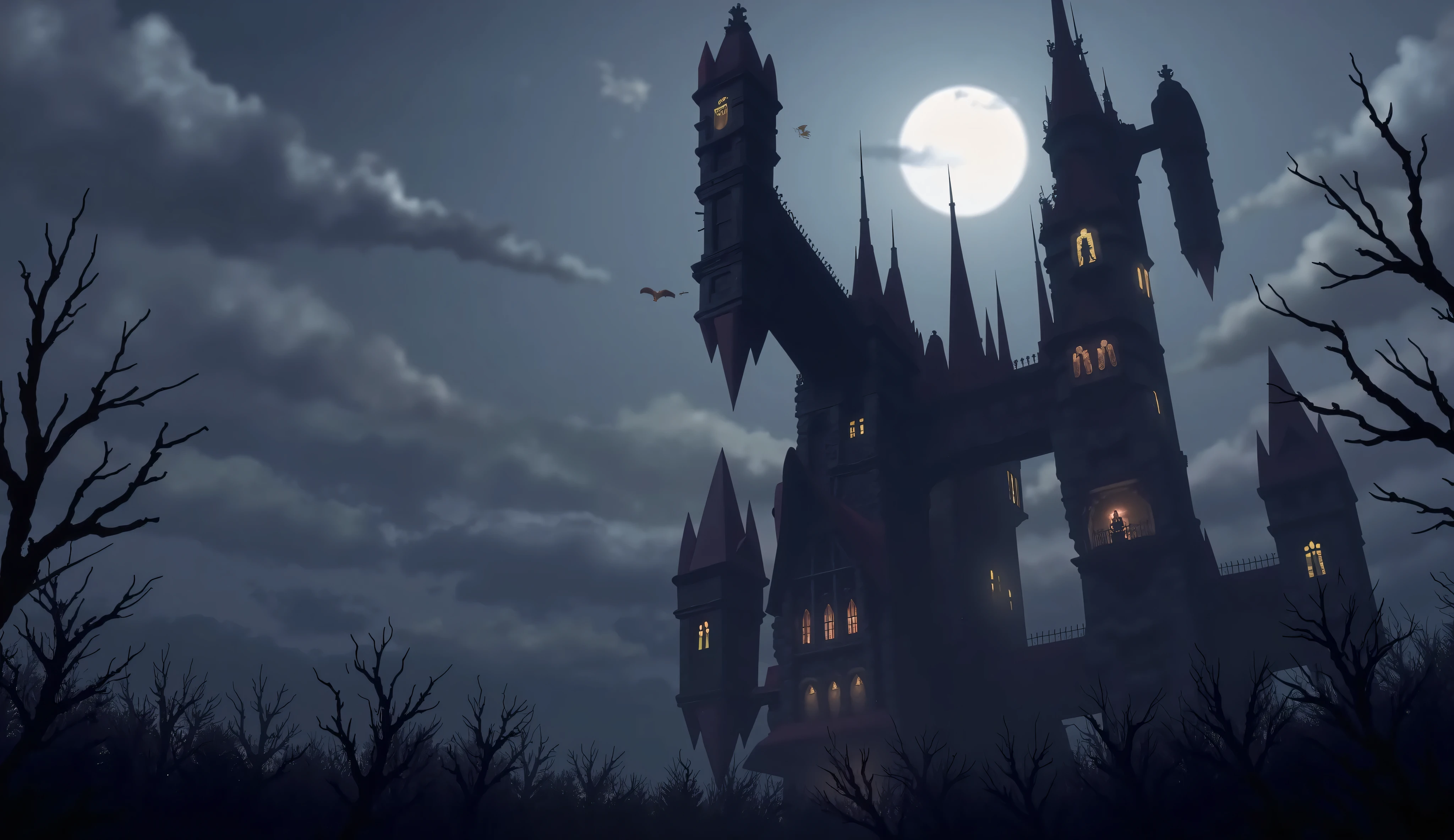 Dracula's Castle for the Night