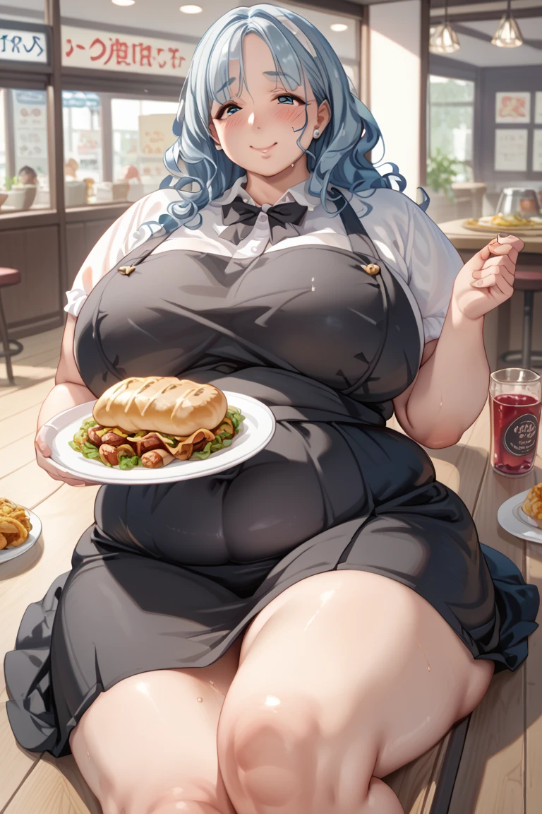 fat, large belly, big belly, very fat, large stomach, chubby (best quality, masterpiece), fat belly, at, large belly, Raiden shogun,fat, large belly,fat, large belly, big belly, very fat, large stomach, chubby (best quality, masterpiece), fat belly, at, large belly, Tsunade,fat, large belly, big belly, very fat, large stomach, chubby (best quality, masterpiece), fat belly, at, large belly, standing, grabbing belly, very fat, large stomach, chubby (best quality, masterpiece), thanksgiving, wearing sweater, grabbing belly, sitting down, table with of food, table tons of food, lots of food, holding belly, table with food