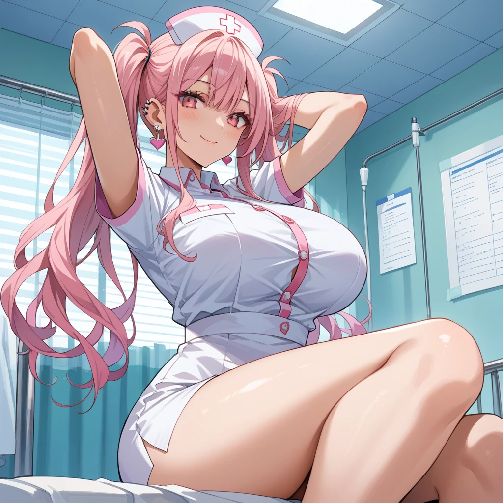 pieces fly、masterpiece、highest quality、Super detailed、High resolution、High resolution、8K portrait、Unity 8k壁紙のHigh resolutionCG、unity 8k wallpaper、cute type little:1.5、:1.5、Highly detailed CG unity 8k wallpaper、realistic、real person、cute type little、 portrait photography、shiny skin、High resolution、(:1.2)、(1 girl)、beautiful clear eyes、very detailed explanation、delicate face、nice lips、slender body、Same with big breasts thin waist、thin legs、(hospital bed:1.6)、1 girl, cute type, perfect face, seriously, (blush:1.5),Same with big breasts,((white nurse uniform:1.2)),((asshole big anus:1.3)), Detailed description vagina,Show butt hole、distress, blush:1.5, think back:1.5, (open anus:1.6)
