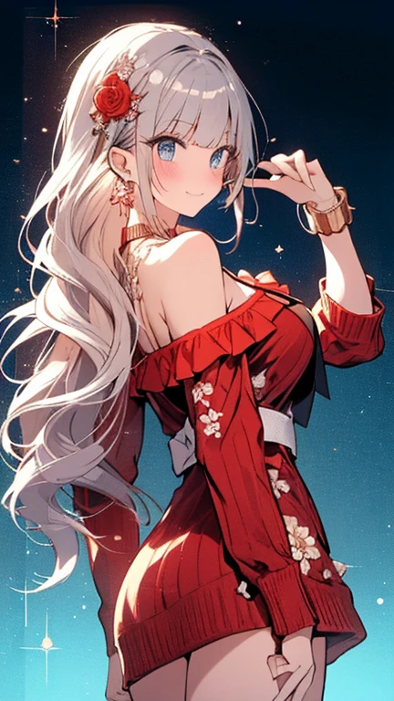 Beautiful woman, sparkling eyes, false eyelashes, pink lips, big and full breasts, two arms, Thumb and four fingers, anatomically correct fingers, detailed description, Plaid ruffle dress, Outing, Casual style, Outstanding style, ribbon,