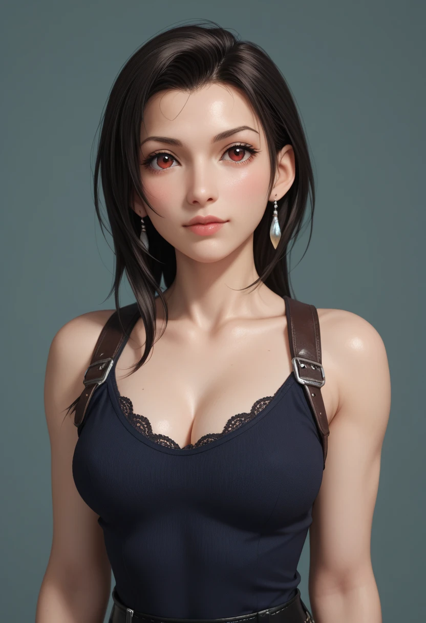 radiant lighting, vibrant colors, whimsical atmosphere, 8K, high resolution, highly detailed, masterpiece, (my little pony, (white and half black hair, pale body, gray eyes) seductive face, Lara croft uniform, standing, big breasts, bra