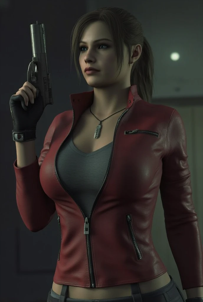 (masterpiece, best quality), 1girl, <lora:claireredfield:0.8> claireredfield2